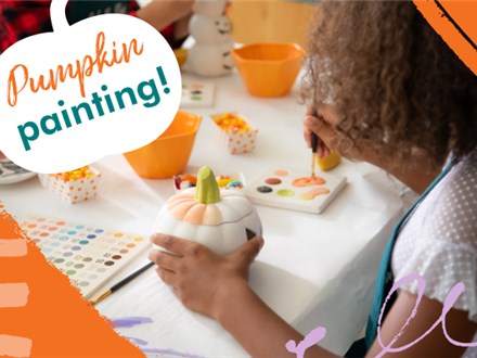 Pumpkin Painting Date Night