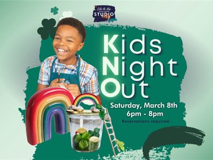 3.8.25 KIDS NIGHT OUT - Color Me Mine Studio City