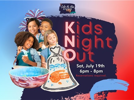 7.19.25 KIDS NIGHT OUT - Color Me Mine Studio City