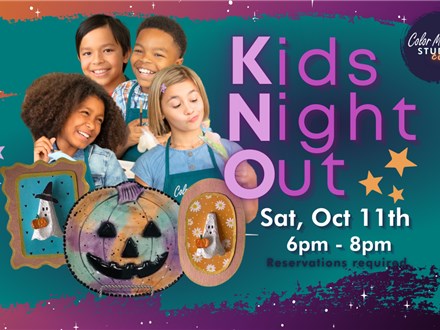 10.11.25 KIDS NIGHT OUT - Color Me Mine Studio City