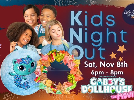11.8.25 KIDS NIGHT OUT - Color Me Mine Studio City