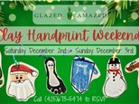 Clay Handprint Weekend! December 2023