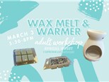 Wax Warmer & Melt Workshop with @SprinkleCandles- Monday, March. 3rd 5:30-8pm- RSVP ONLY