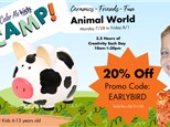 Summer Camp - Animal World 7/28 to 8/1