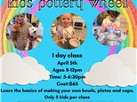 Spring Break Kids Pottery Wheel: April 5th 