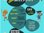 AGES 4-6 JR. SKILLS CAMP - BASEBALL AND SOFTBALL