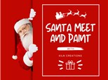 Santa Meet and Paint at KILN CREATIONS
