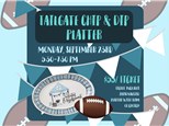 Tailgate Plate + Chip and Dip Platter - September 23rd - $55