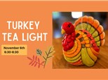 Turkey Tea Light Class at TIME TO CLAY