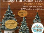 Vintage Christmas Tree Class