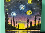 Galatic Sunset Canvas Friday September 13th 6:30-8:30pm