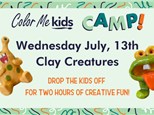 Clay Creatures CAMP! - July, 13th