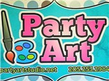 Open Paint at Party Art-Saturday, October 5-10:00-12:00