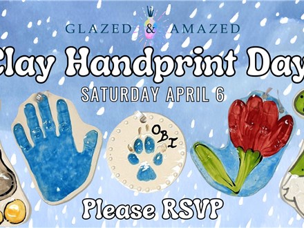 Clay Handprint Day! April 2024