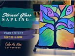 "Stained Glass Sapling" Paint Night (Sept. 20)