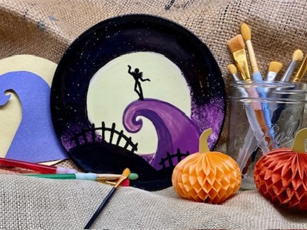 Nightmare Before Christmas Plate