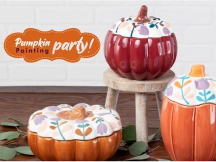 Pumpkin Painting Party! Saturday Oct 1st
