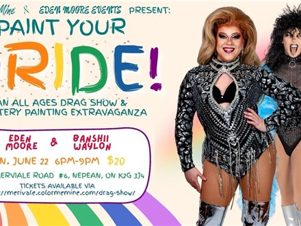 Paint Your Pride - All Ages Drag Show