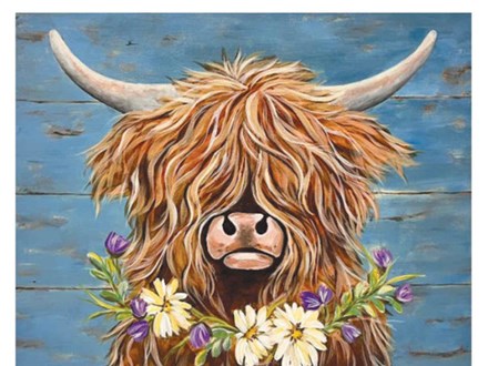Highland Cow Paint night | July 12th 7:30pm