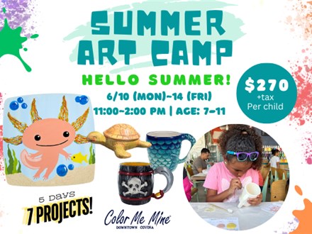 Summer Art Camp  | 6/10~6/14