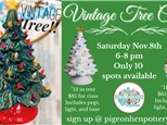 Vintage Tree Painting Class Nov 8th 2025