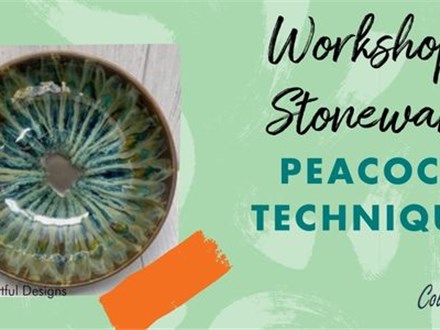 Workshop: Stoneware Peacock Technique