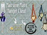 Macrame Plant Hanger Class ages teen+ 4/12/25