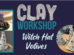 Clay Workshop - "Witch Hat Votive" Oct. 7, 2025