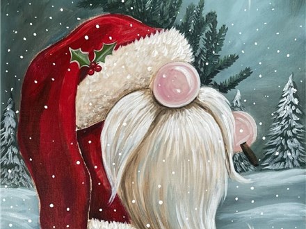 Old St. Nick Canvas Paint and Sip December 13