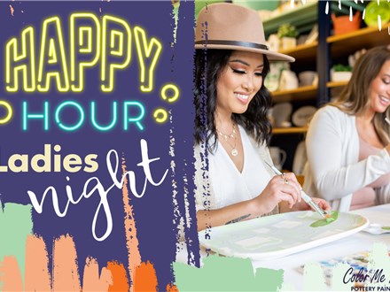 Ladies Night "Under the Sea" - 70% Off Studio Fee - Thursday, July 17th: 5:00-8:00pm