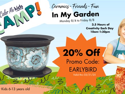 Summer Camp - In My Garden 8/4 to 8/8