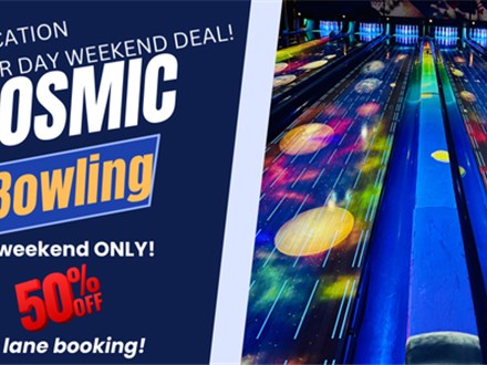 STAYCATION Cosmic Bowling Deal