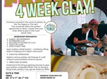 4 Week Fri-Yay Clay!!!  November 14th, 21st & December 5th, 12th