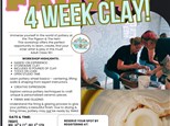 4 Week Fri-Yay Clay!!!  November 14th, 21st & December 5th, 12th