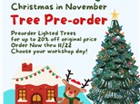 Christmas in November Lighted Tree Preorder Christmas in November Lighted Tree Preorder