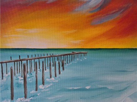 Ticket for Sunset Painting at Marker 8 Ticket for Sunset Painting at Marker 8