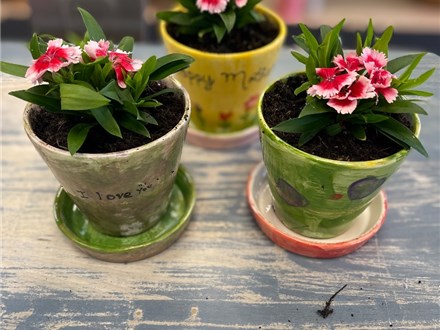 Kids Morning Out: Mother's Day Planters Project, Saturday, May 4, 9:30-11AM
