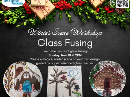 Winter Scene Glass Workshop Winter Scene Glass Workshop