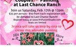 CANCELLED Last Chance Ranch Fundraiser Painting Saturday Feb. 17th 12-2pm