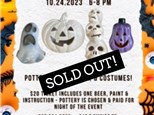 Keg Grove & Artful Designs - Fall / Halloween Pottery Night,October 24, 6-8PM