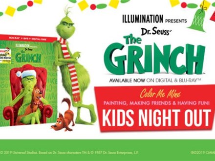 Kids Night Out - "Grinch!" Nov/Dec 2026