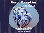 Floral Pumpkins w/Greta