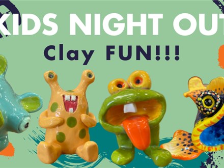 Kids Night Out CLAY! - July, 15th