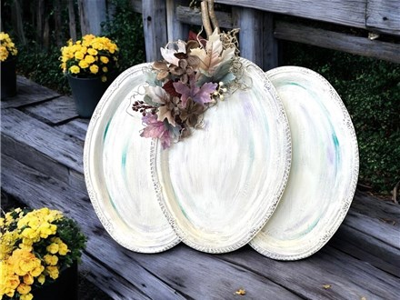 You Had Me at Merlot - Metal Pumpkin Decor - Friday Oct 17th - $34