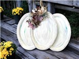 You Had Me at Merlot - Metal Pumpkin Decor - Friday Oct 17th - $34