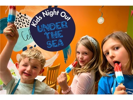 Kids Night Out - "Back to School" - Saturday, August 16th, 6:00-8:00pm