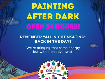 PAINTING AFTER DARK!
