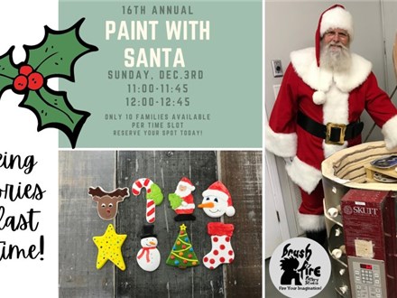 16th Annual Paint with Santa 12:00-12:45
