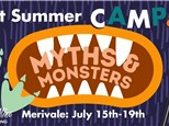 Summer Camp: Myths and Monsters (July 15-19)