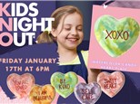 Kids Night Out - Watercolor Candy Heart Class 1/17 - HENDERSON